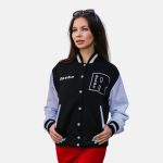 Women Varsity Jackets Cotton Fleece