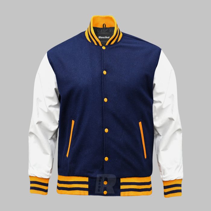 Custom Navy Varsity Jackets