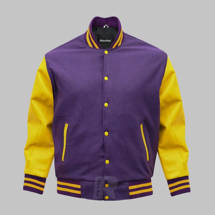 Custom Varsity Jackets Purple