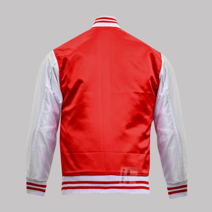 Custom Varsity Jackets Red White