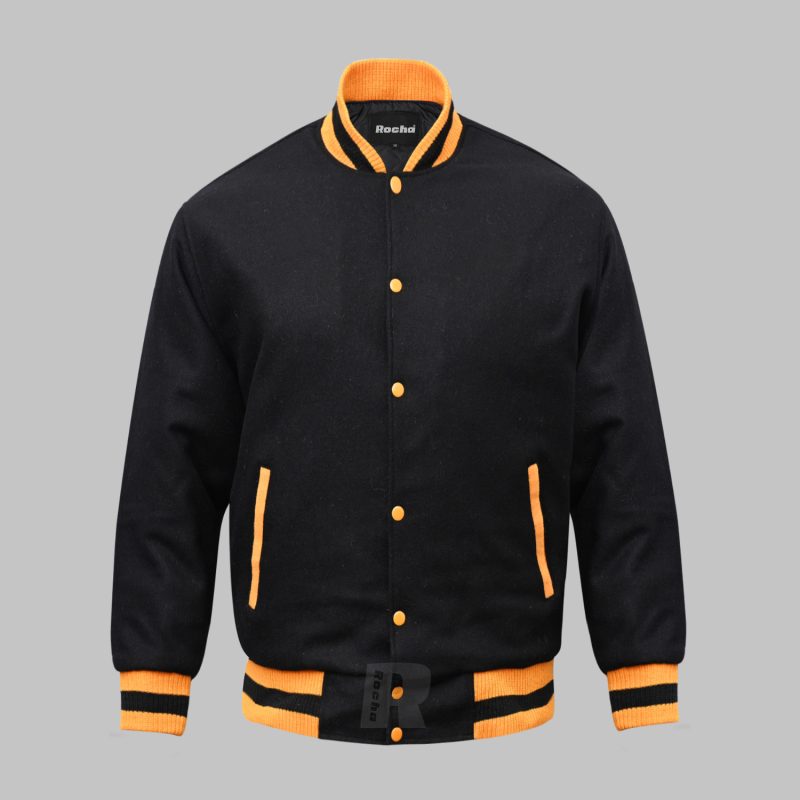 Custom Varsity Jackets Black