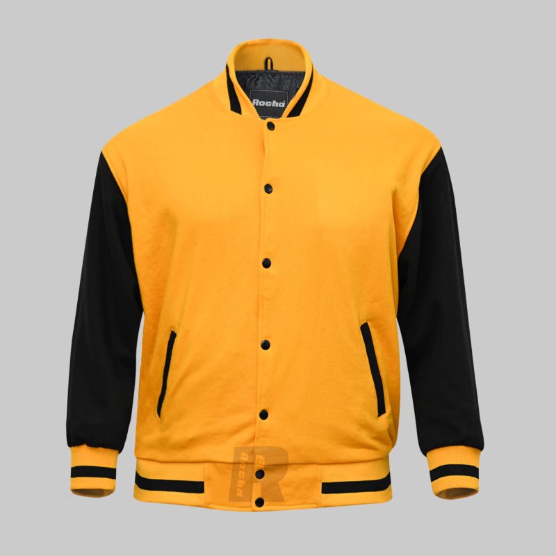 Custom Varsity Jackets Gold