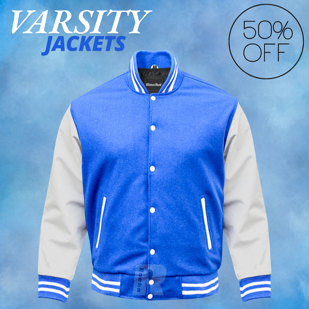 Custom Royal Varsity Jackets