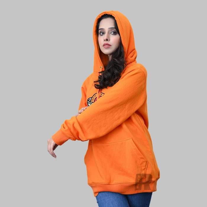 Orange Hoodie