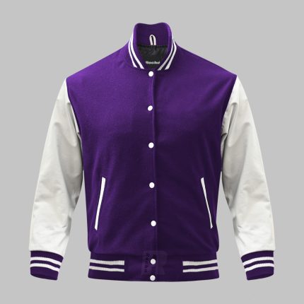 varsity leather jacket customized