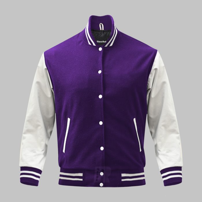 varsity leather jacket customized