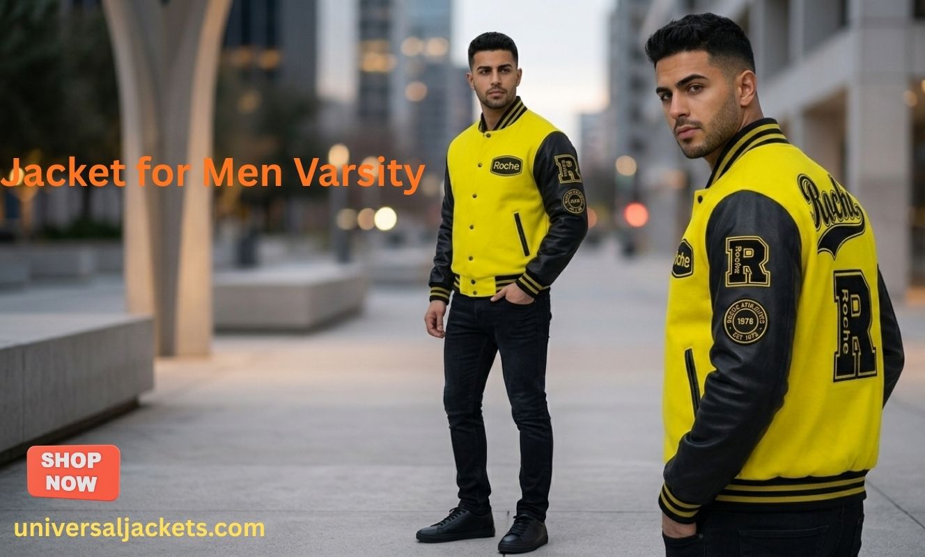Jacket for Men Varsity Premium Custom Letterman Jacket
