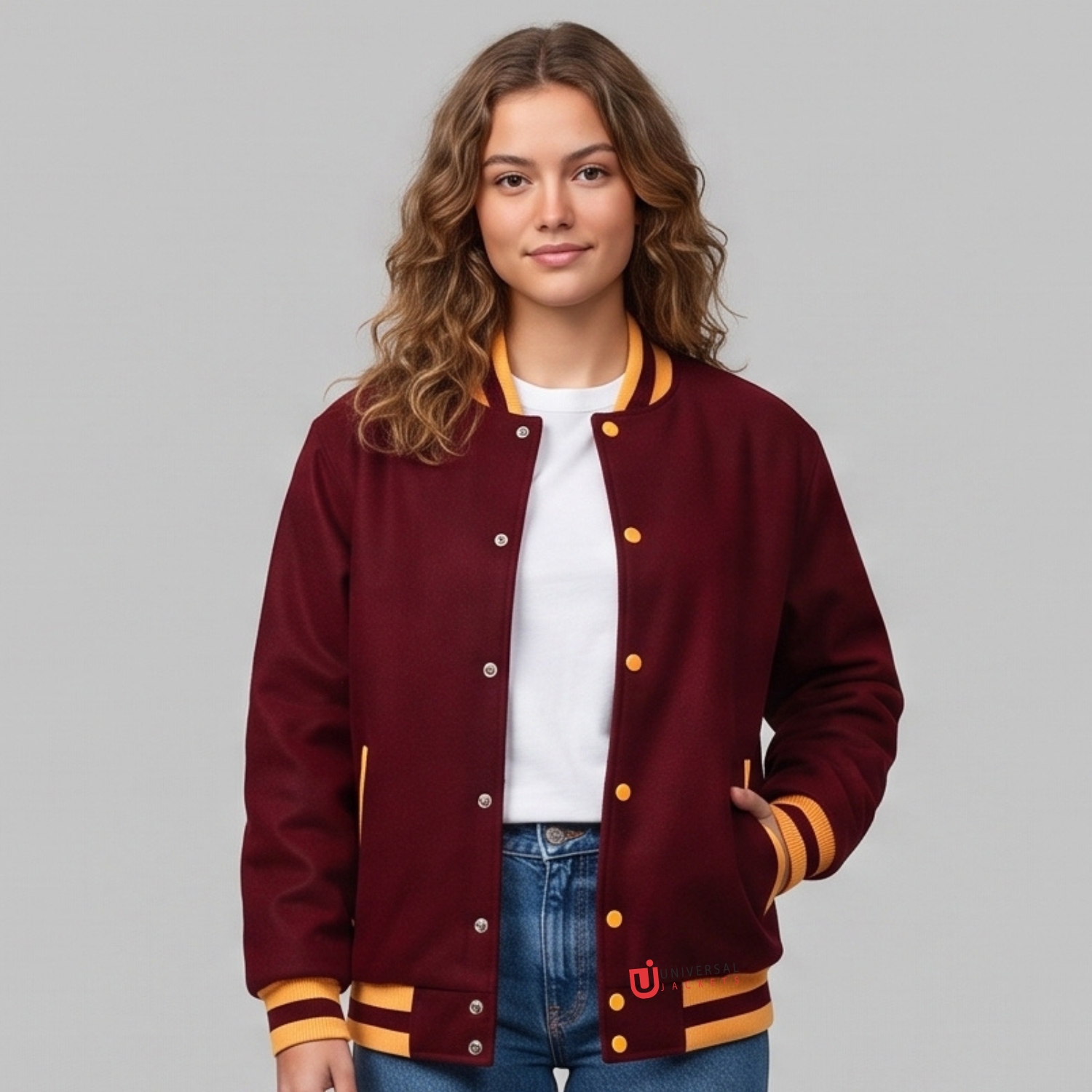 All Wool Varsity Jacket for Women All Wool Varsity Jacket for Women
