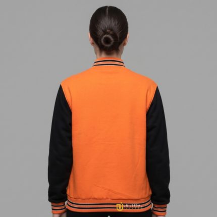 Cotton Fleece Varsity Jacket