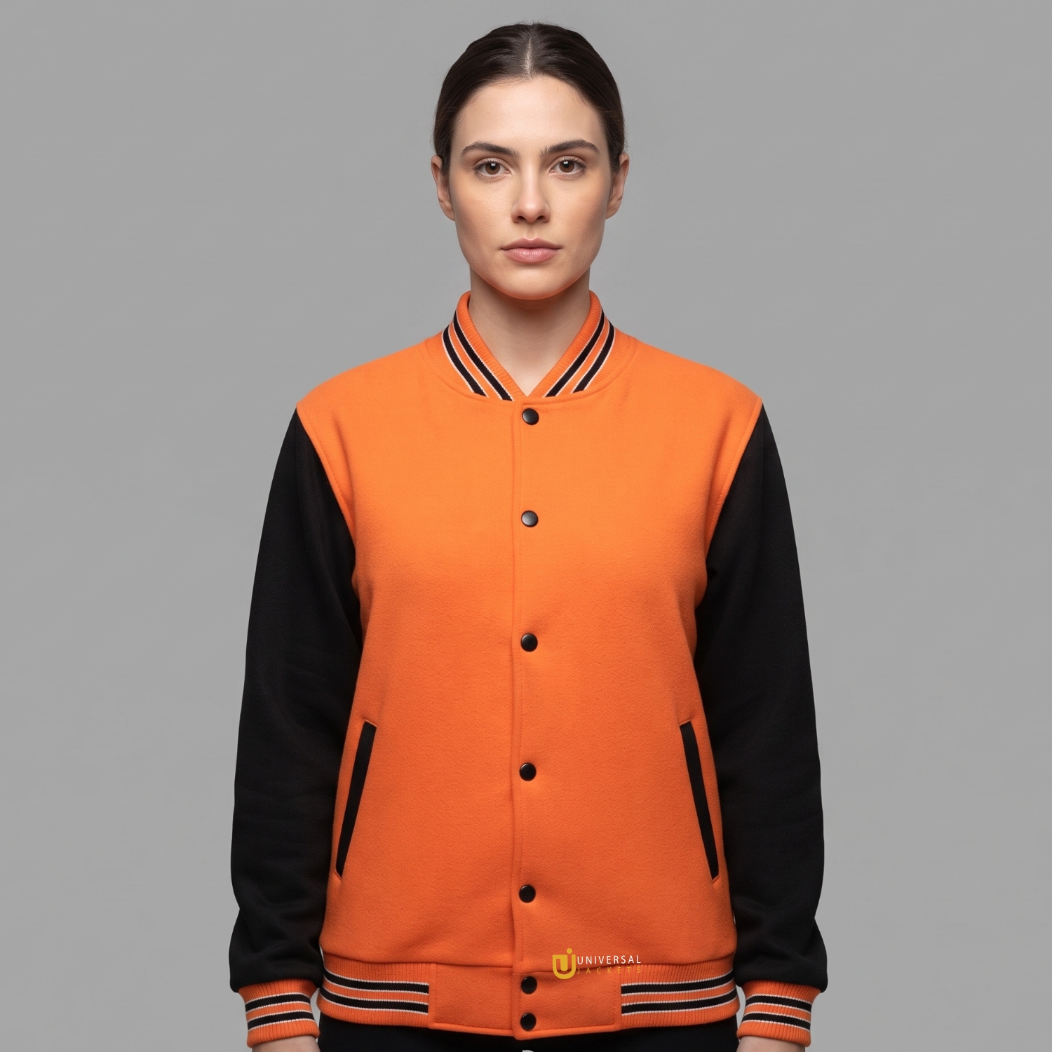 Cotton Fleece Varsity Jacket Cotton Fleece Varsity Jacket