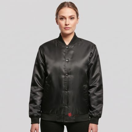 Satin Varsity Jacket