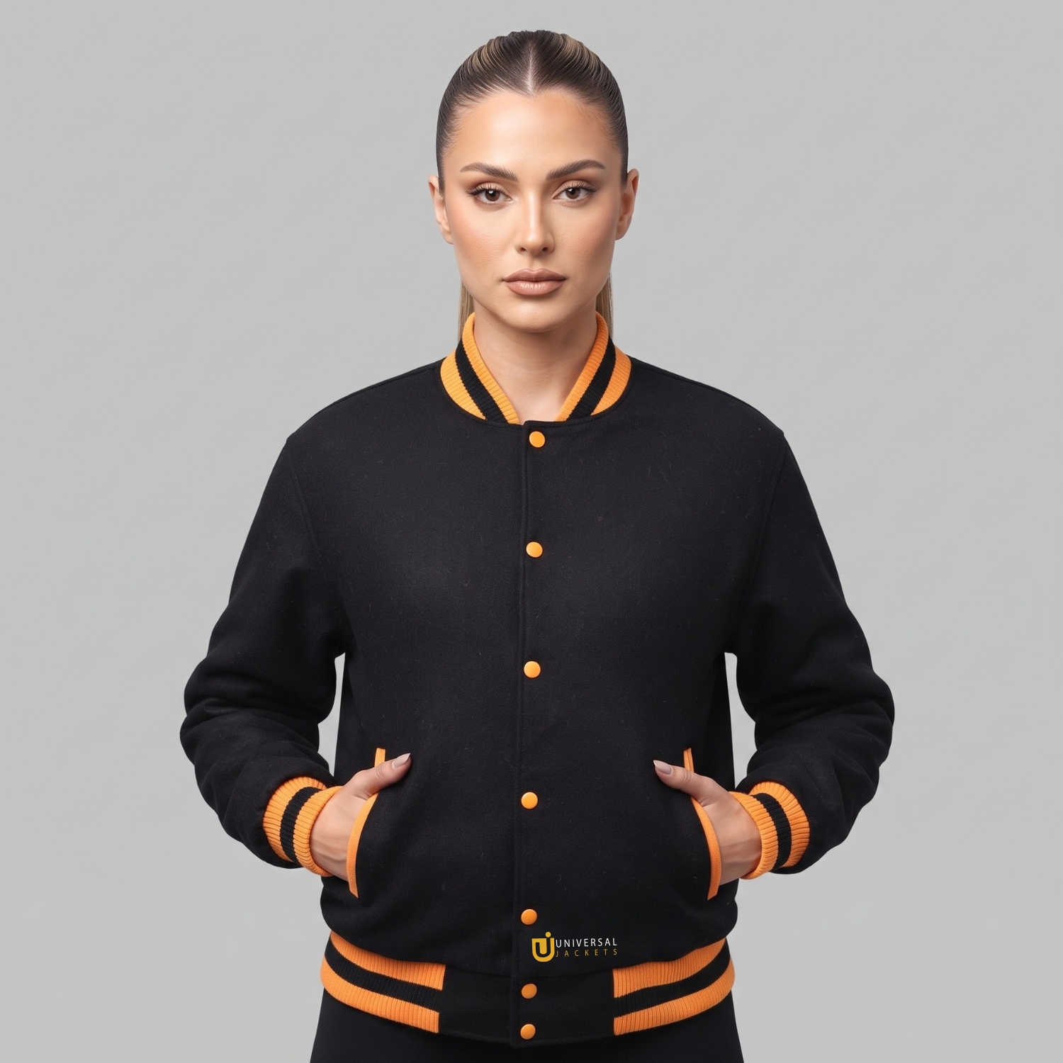 Wool Varsity Jacket for Women Wool Varsity Jacket for Women